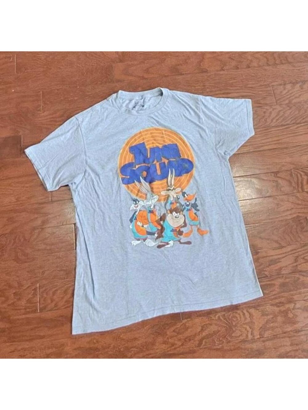 Space Jam A New Legacy Tune Squad T-Shirt Mens Large Gray